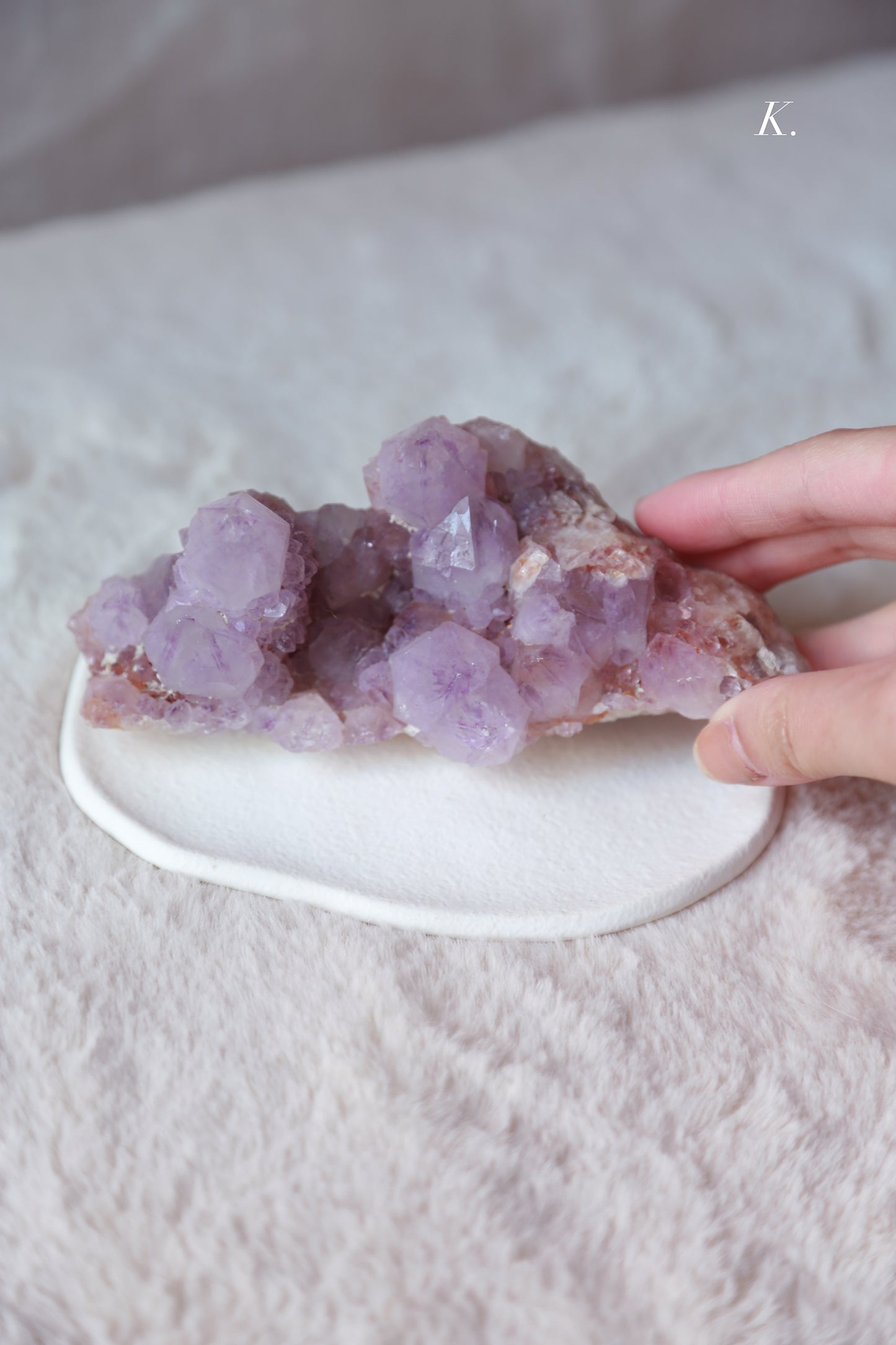Spirit Quartz Amethyst Cluster [L]