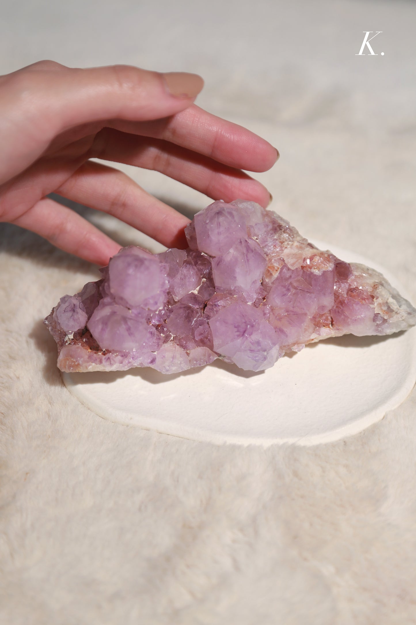 Spirit Quartz Amethyst Cluster [L]