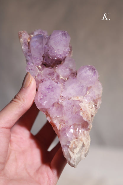 Spirit Quartz Amethyst Cluster [L]