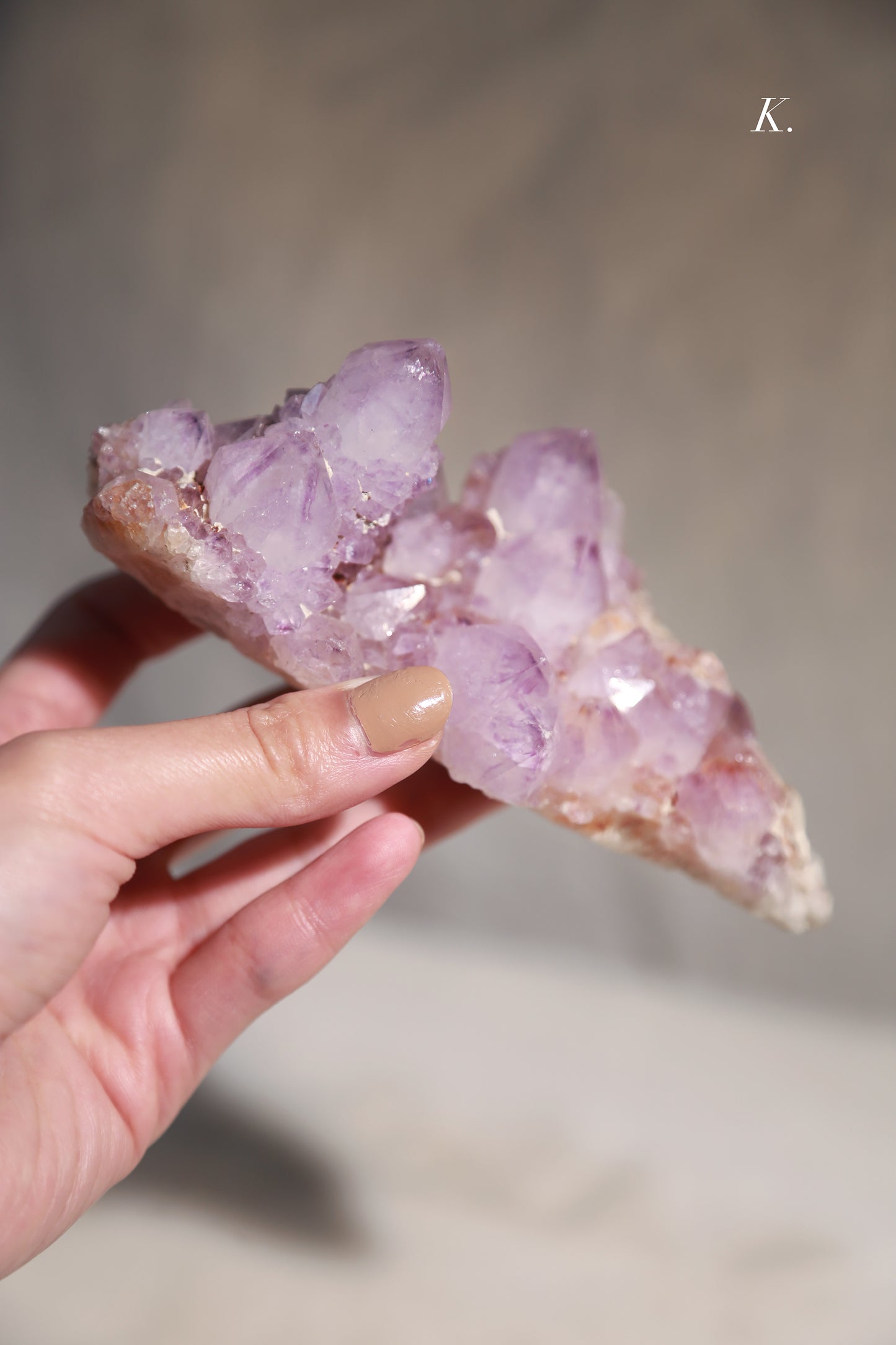 Spirit Quartz Amethyst Cluster [L]