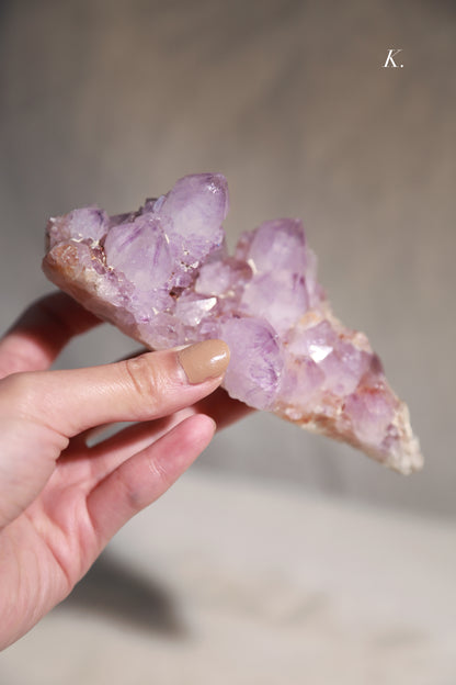 Spirit Quartz Amethyst Cluster [L]