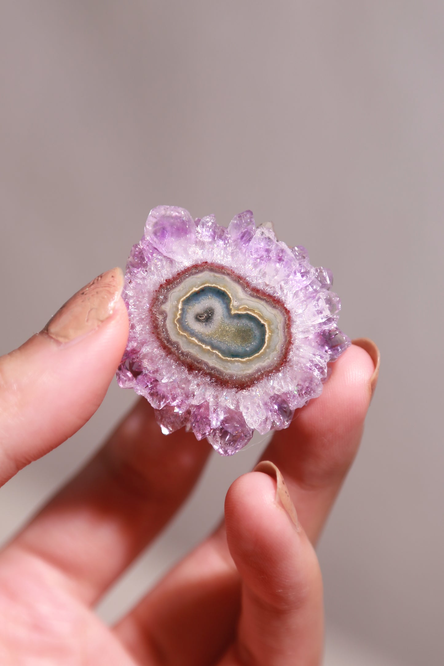 Amethyst Stalactite with stand