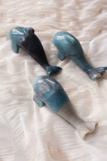 Trolleite Carved Dolphin