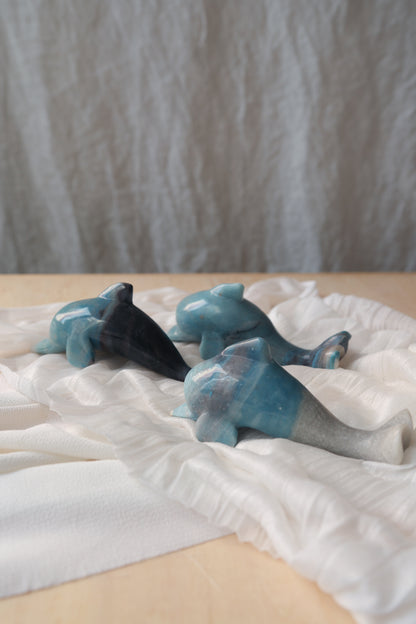 Trolleite Carved Dolphin