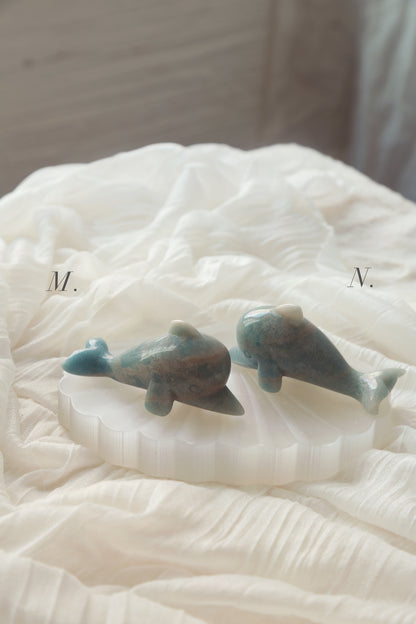 Trolleite Carved Dolphin