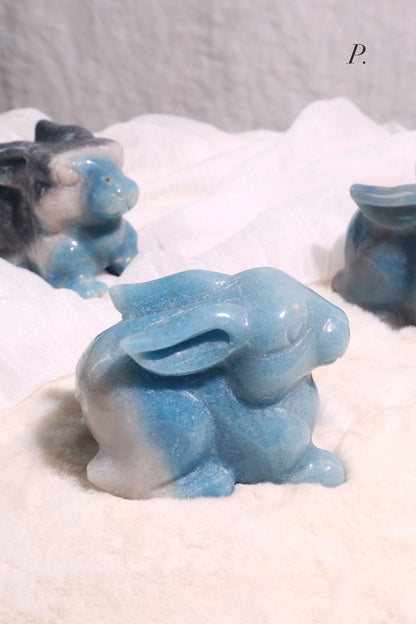 Trolleite Carved Rabbit