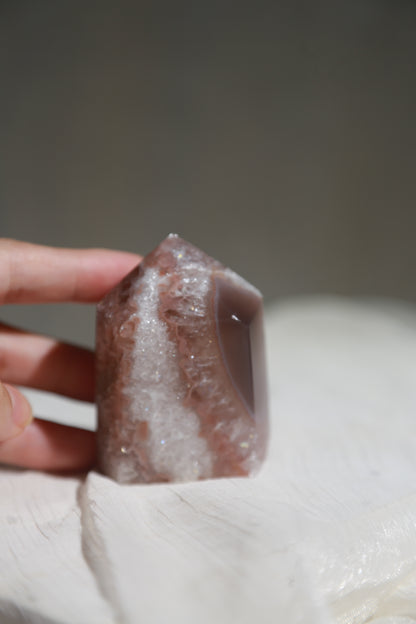 Druzy Rainbow Amethyst Tower